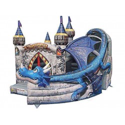 Dragon Inflatable Bouncy Slide 
