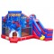 Spiderman Bouncy Castle With Slide