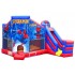 Spiderman Bouncy Castle With Slide