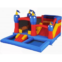 Bouncy Castle With Pool