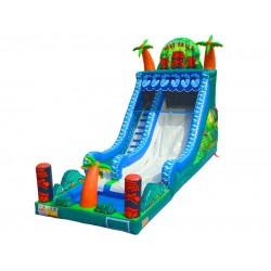 20ft Inflatable Tiki Falls Slide 20ft Inflatable Tiki Falls Slide
