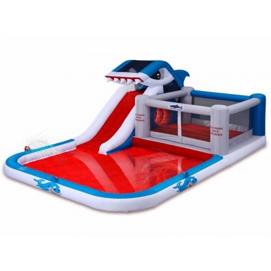 Inflatable Paddling Pool With Slide
