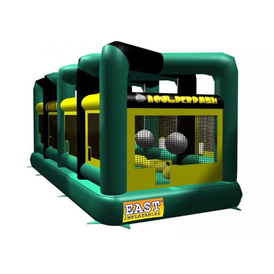 Inflatable Boulder Dash Game