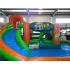 Bouncy Castle With Slide And Pool
